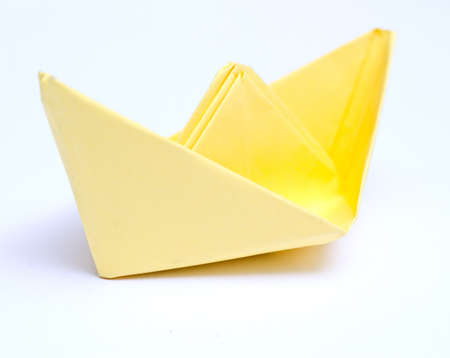 Paper shipの写真素材