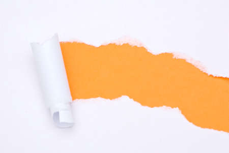 ripped paperの写真素材