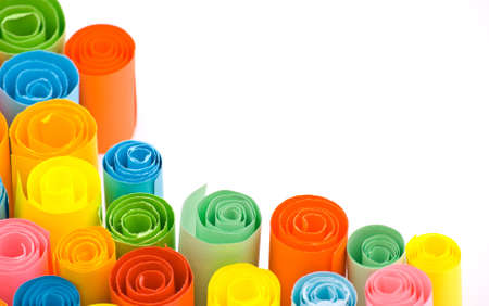 Multicolour papers