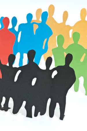 Paper teamの写真素材