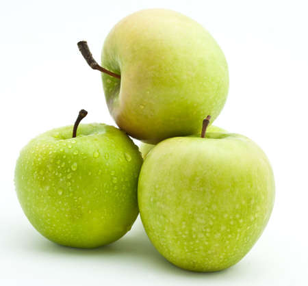green applesの写真素材