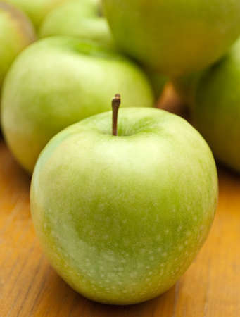 green applesの写真素材