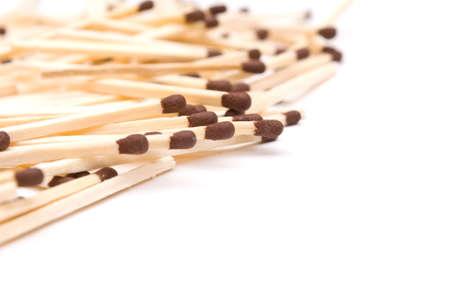  matches isolated on white background