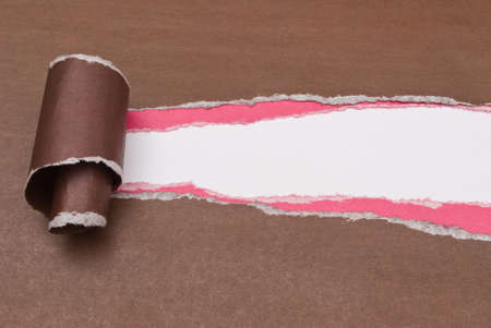 ripped paperの写真素材