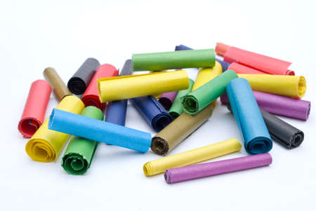 Multicolour papers