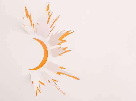 Sun origamiの写真素材