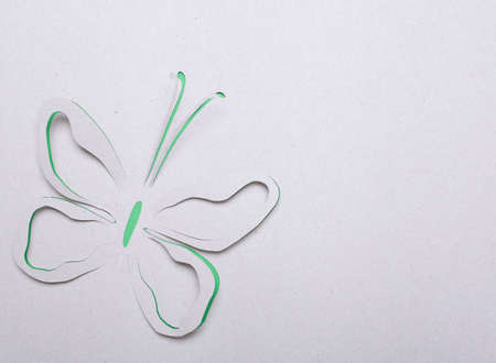 Butterfly origamiの写真素材