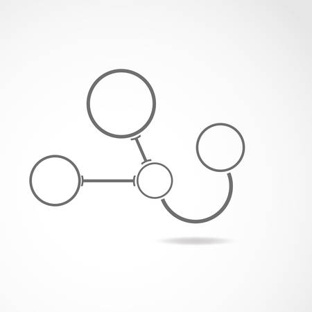 human figures with one in a target, vectorのイラスト素材