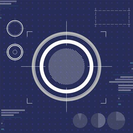 Technology background. illustration for your design.