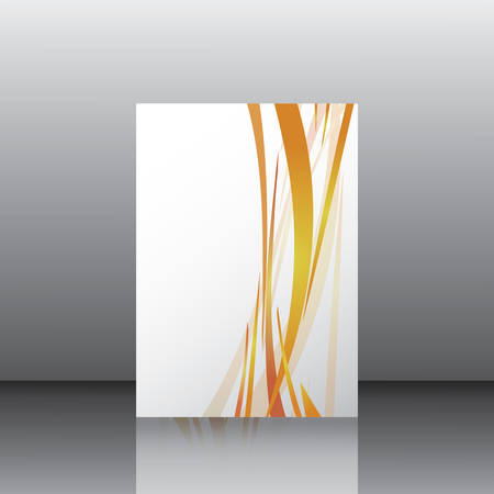 Business leterhead templateのイラスト素材