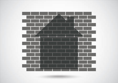 House abstract real estateのイラスト素材