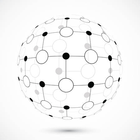Geometric glodeのイラスト素材