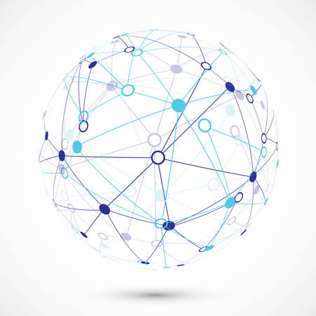 Global networkのイラスト素材