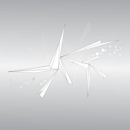 Abstract technology background.のイラスト素材