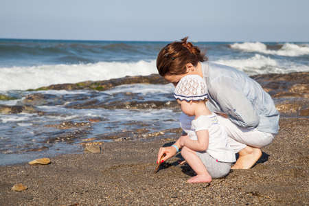 Happy mother and daughterの写真素材