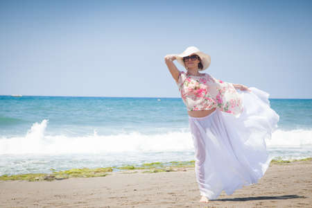 Woman posingの写真素材