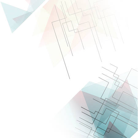 Abstract modern futuristic triangle geometric background for you.のイラスト素材