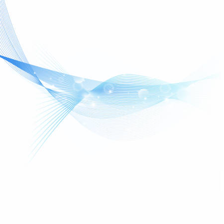 Abstract blue lines.のイラスト素材