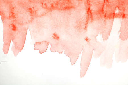 Abstract red watercolor backgroundの写真素材