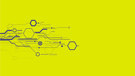 Abstract science and technology backgroundのイラスト素材