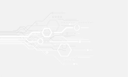 Abstract science and technology background for you design.のイラスト素材