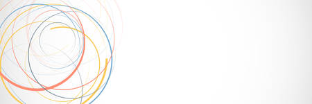 Abstract background with circlesのイラスト素材