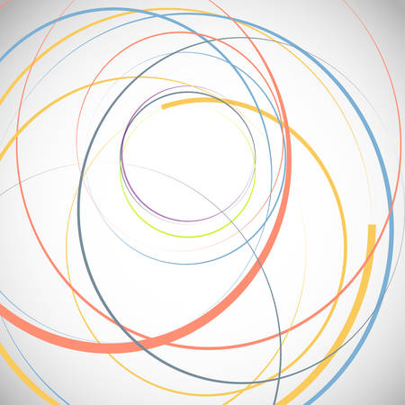 Abstract background with circlesのイラスト素材