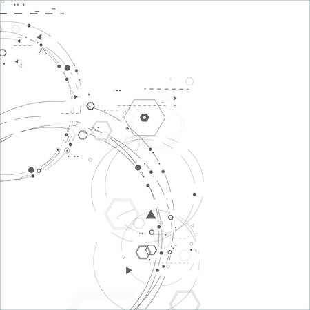 Vector of abstract geometric pattern and backgroundのイラスト素材