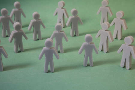 Abstract Social network concept.の写真素材