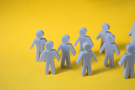 Abstract Social network concept.の写真素材
