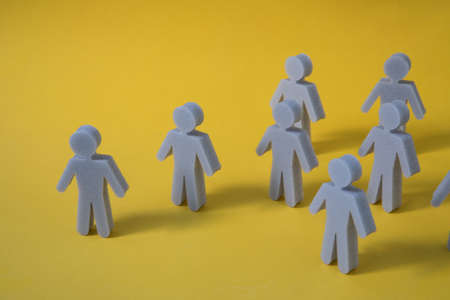 Abstract Social network concept.の写真素材