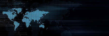 Abstract globe background.の写真素材
