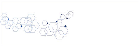 Abstract background consisting of set of hexagonal cells.