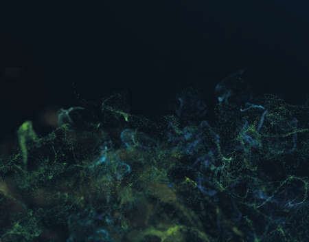 Moving lines of abstract backgroundの写真素材