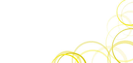 Abstract circles and waves on the whiteのイラスト素材