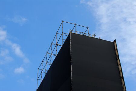 large building under constructionの写真素材