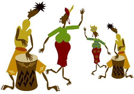 African musiciansの写真素材