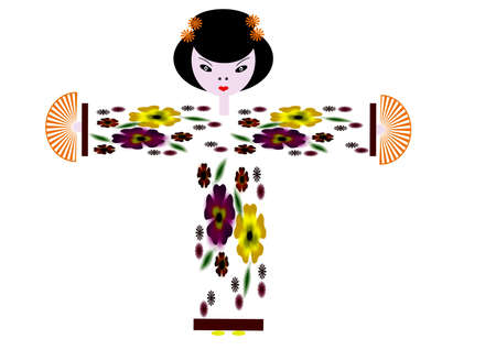 Japanese womanの写真素材