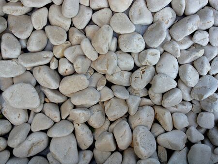 group of white stones 