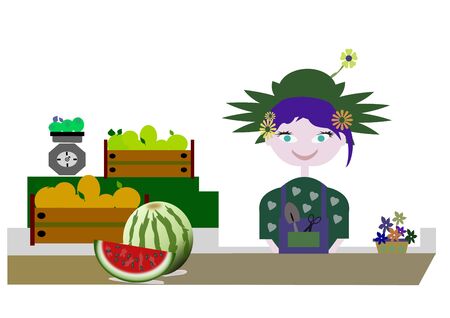  greengrocerの写真素材