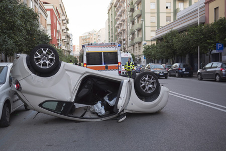 car accidentのeditorial素材