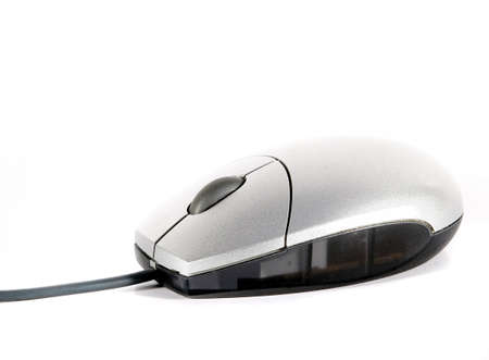 Mouse A computer mouse - isolated over white space (for your text).の写真素材