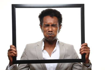 Portrait of a beautiful man