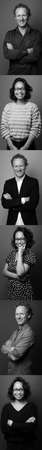 Group of people in a collage