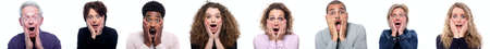 Portraits of beautiful commercial powerfull womenの写真素材