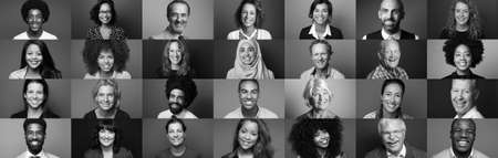 Portraits of beautiful commercial powerfull women