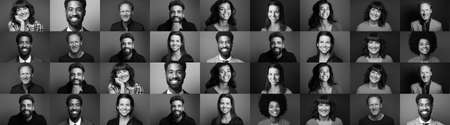 Portraits of beautiful commercial powerfull women