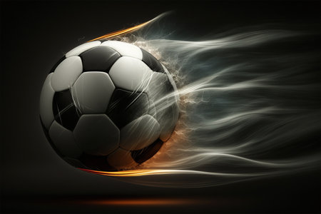 Tribute to the game of Soccerの写真素材