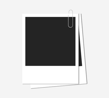 Polaroids-vector illustrationのイラスト素材
