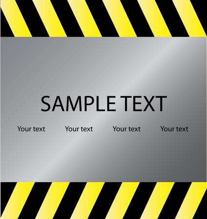 Construction sign vector illustrationのイラスト素材